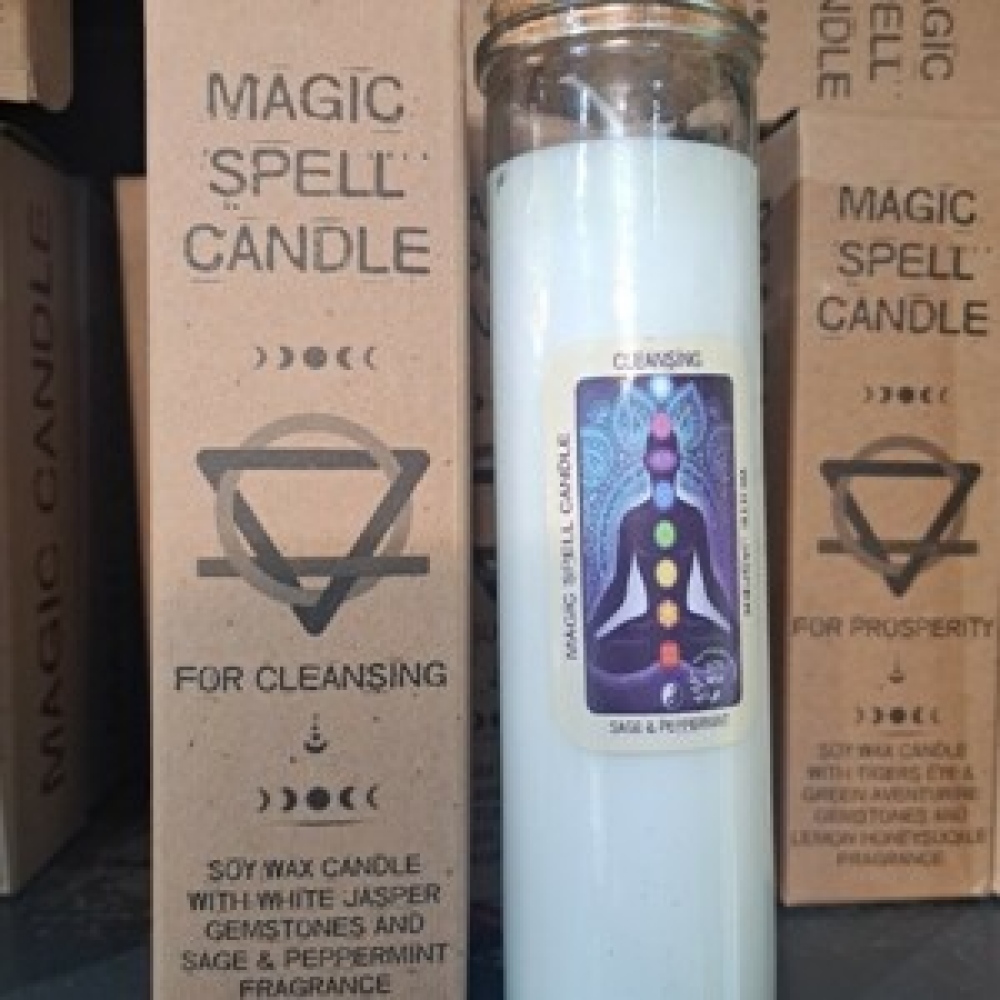 Magic spell candle Cleansing